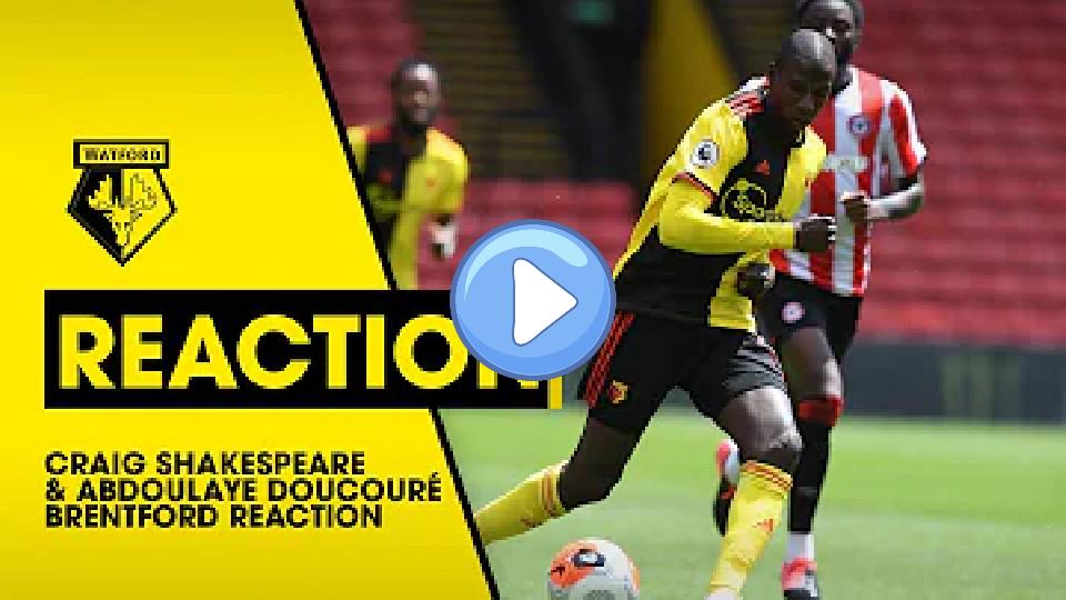 Play video: Craig Shakespeare and Abdoulaye Doucouré on Injury News and Ismaïla Sarr | Brentford Reaction Video thumb: Craig Shakespeare and Abdoulaye Doucouré on Injury News and Ismaïla Sarr | Brentford Reaction