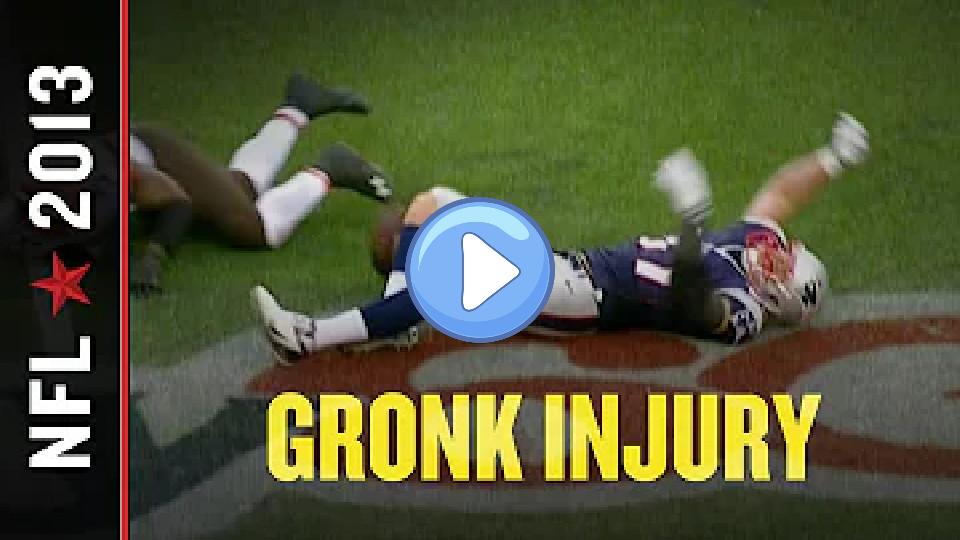 Video thumb: Rob Gronkowski Injury: Patriots TE Suffers Knee Injury Against Browns