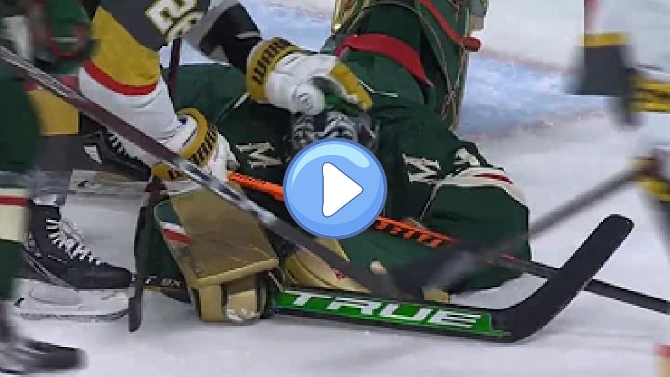 Video thumb: Scrum Breaks Out After William Carrier Taunts Marc-Andre Fleury Following Save
