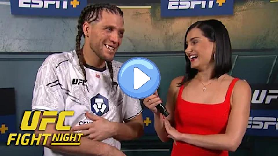 Play video: Brian Ortega discusses how rolling his ankle affected his fight against Yair Rodriguez on ESPN MMA. Video thumb: Brian Ortega discusses how rolling his ankle affected his fight against Yair Rodriguez on ESPN MMA.