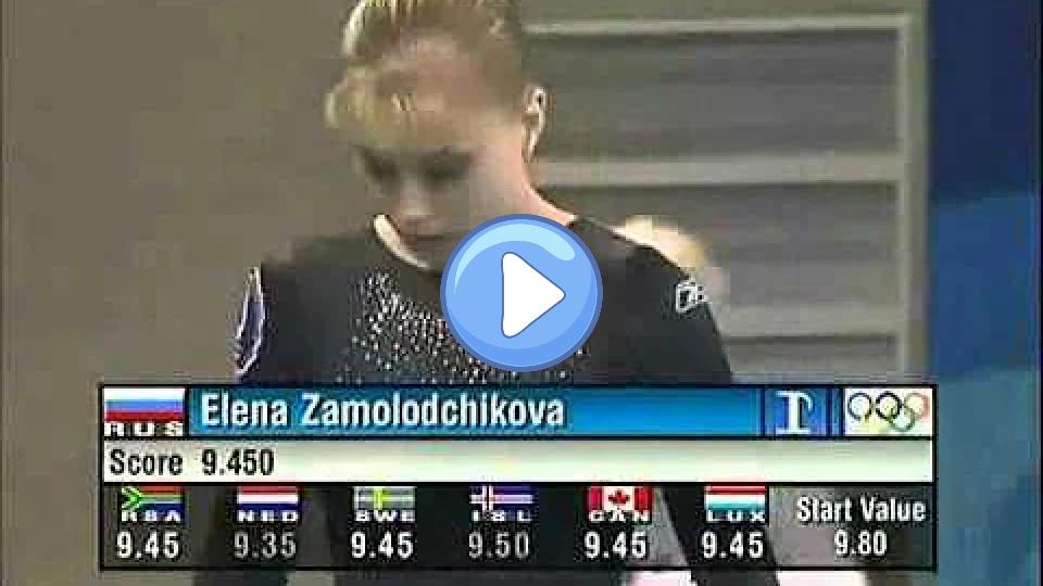 Video thumb: Elena Zamolodchikova (RUS) - 2004 Olympic Games - Vault Event Final