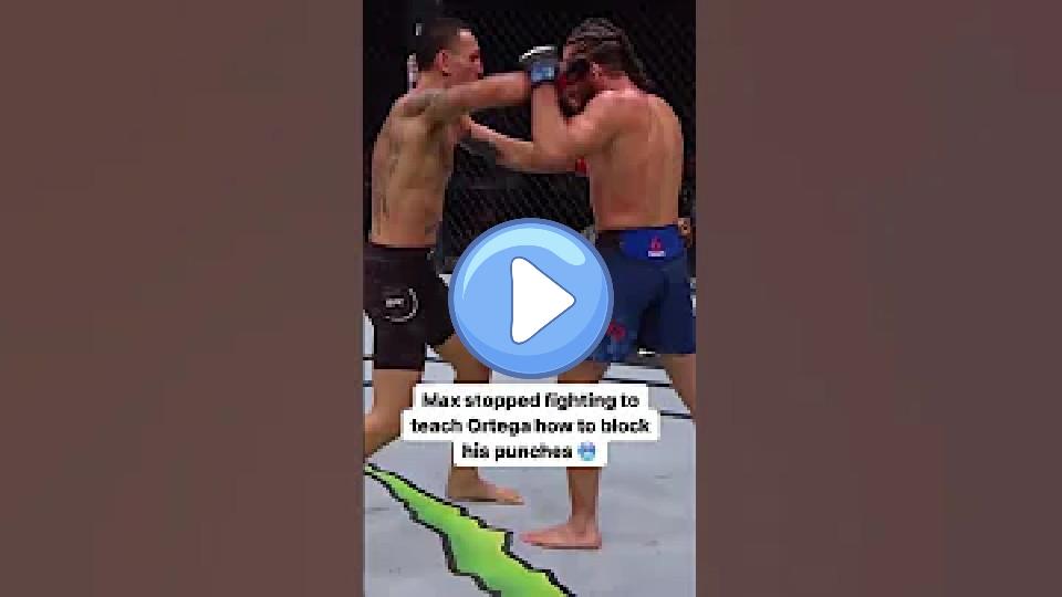 Play video: When Max showed Ortega how to block. 😳 Video thumb: When Max showed Ortega how to block. 😳