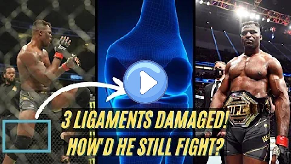 Video thumb: Expert Explains Francis Ngannou's Knee Injury, Timeline & Tactics for UFC 270