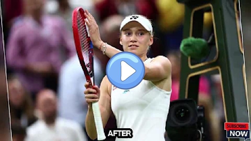 Video thumb: Elena Rybakina Advances to Wimbledon Quarterfinals After Anna Kalinskaya's Injury Retirement