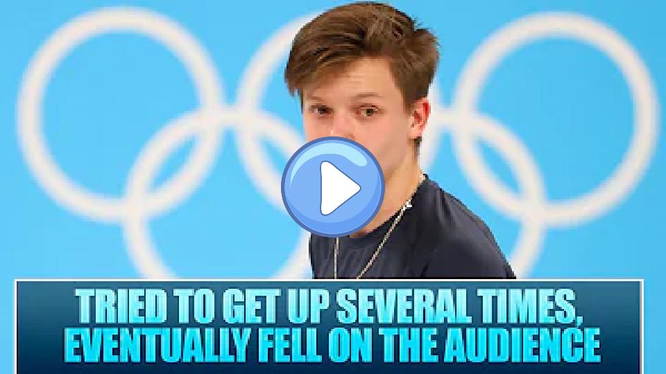 Video thumb: The Terrible Fall of Russian Figure Skater Semenenko at the Plushenko Show + Video