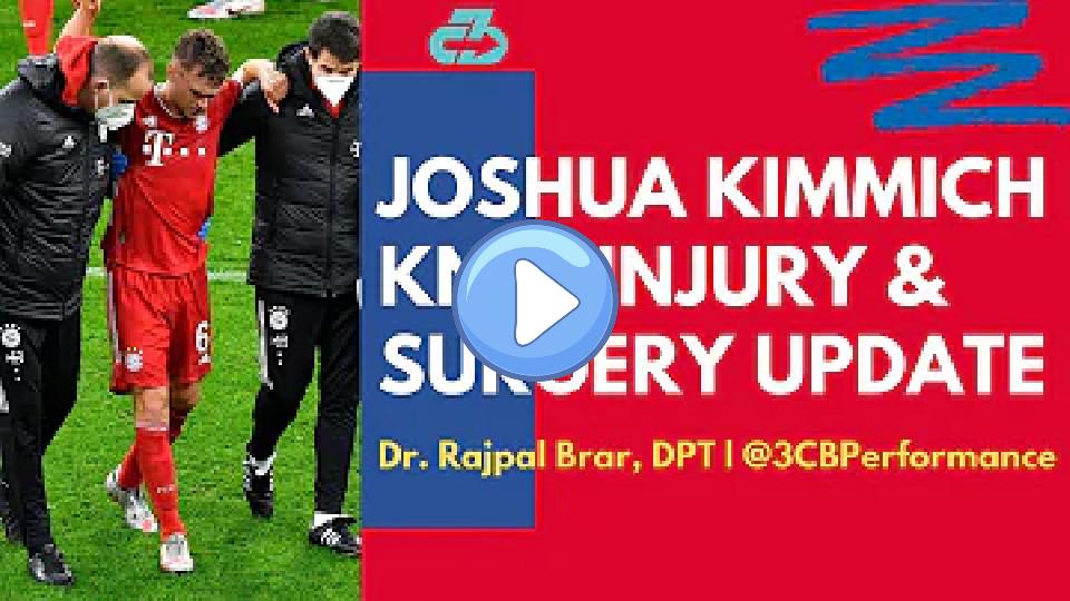 Video thumb: UPDATE: Joshua Kimmich injury details and surgery (lateral meniscus tear)