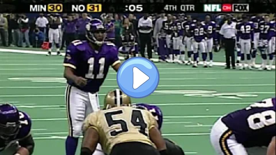 Video thumb: Daunte Culpepper 2-Point Conversion for the Win (2002)