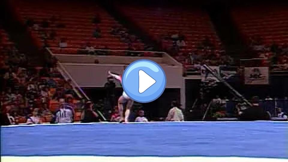 Video thumb: Corina Ungureanu - Floor Exercise - 1998 International Team Gymnastics Championships - Women's