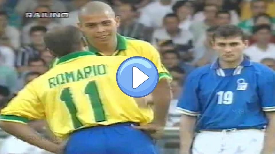Play video: Ronaldo / Roberto Carlos / Romário Legendary Show (Brazil vs. Italy) Video thumb: Ronaldo / Roberto Carlos / Romário Legendary Show (Brazil vs. Italy)