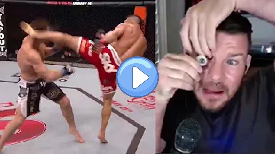 Video thumb: Kick that left Michael Bisping without an eye.