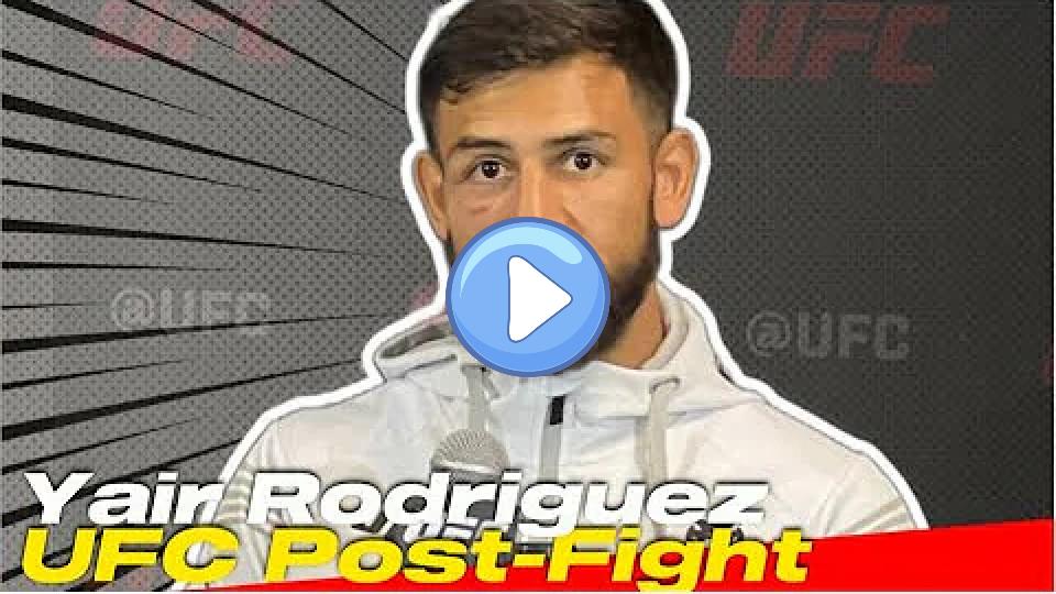 Video thumb: Yair Rodriguez: Details on How Brian Ortega’s Injury Happened