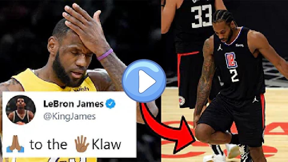 Play video: NBA Players React to Kawhi Leonard's Apparent ACL Injury (LeBron & More) Video thumb: NBA Players React to Kawhi Leonard's Apparent ACL Injury (LeBron & More)