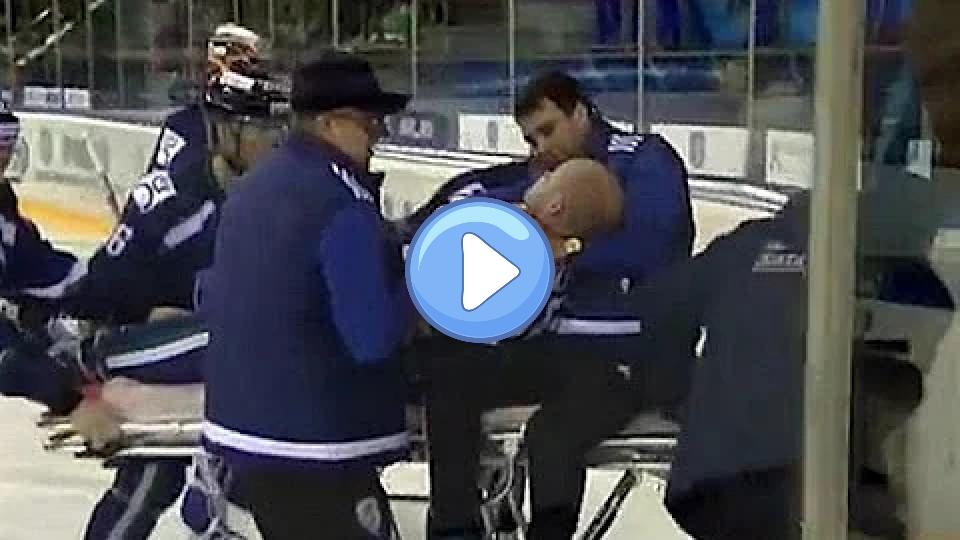 Video thumb: Brutal Footage of Ice Hockey Player’s Throat Slashed by Skate Emerges Online