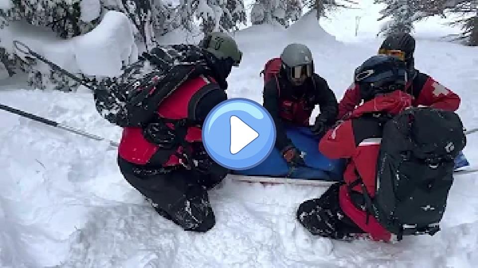 Video thumb: Ski Injury 2023