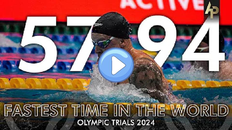 Play video: Adam Peaty is back on top! Video thumb: Adam Peaty is back on top!