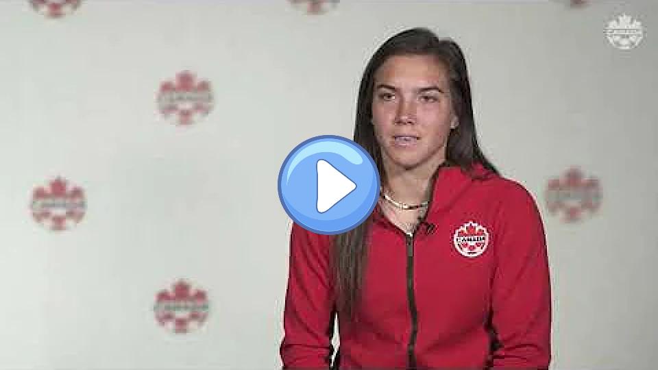 Play video: Vanessa Gilles #CANWNT First-Time Olympian Video thumb: Vanessa Gilles #CANWNT First-Time Olympian