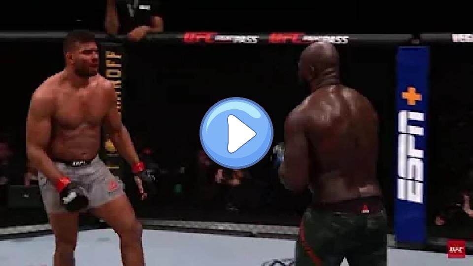 Play video: Rozenstruik vs. Overeem: Last-Second KO Video thumb: Rozenstruik vs. Overeem: Last-Second KO