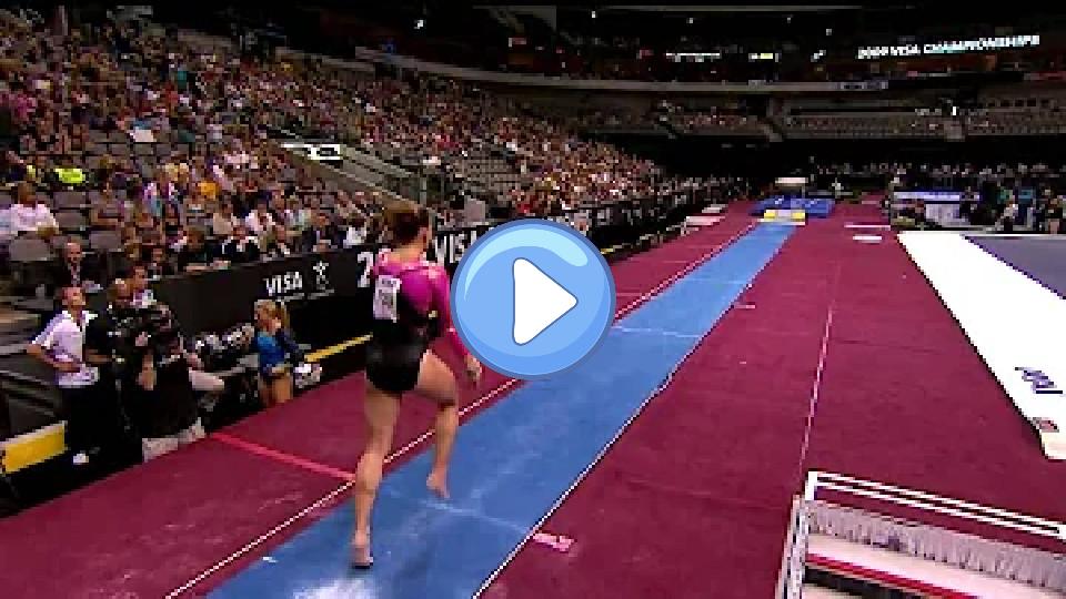 Video thumb: Jana Bieger - Vault - 2009 Visa Championships - Women's - Day 1