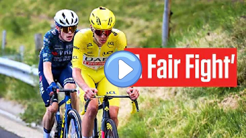 Play video: Tadej Pogačar Admits Fault After Stage 11 at Tour de France 2024 Video thumb: Tadej Pogačar Admits Fault After Stage 11 at Tour de France 2024