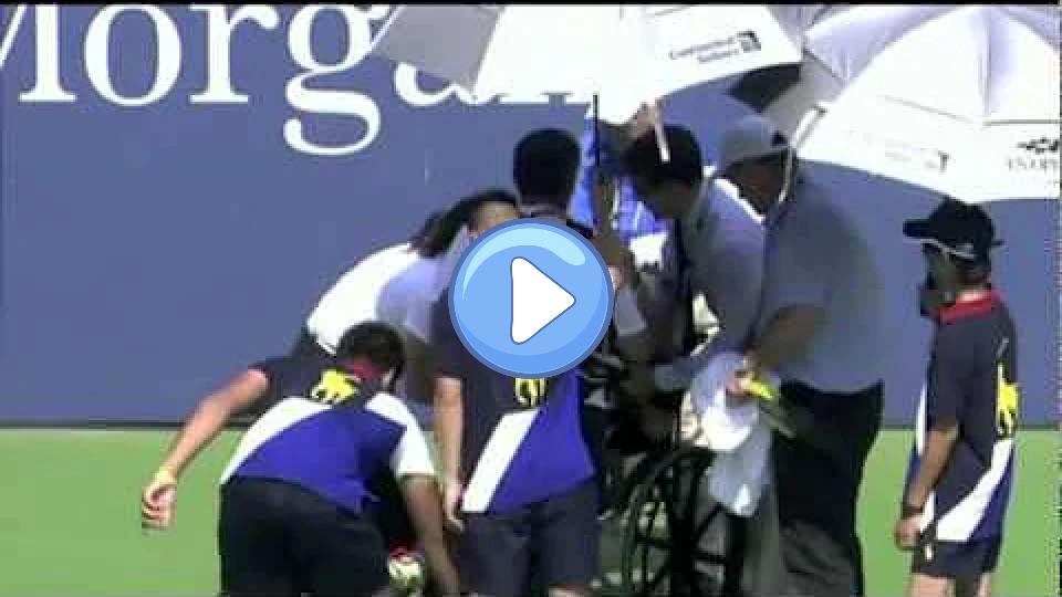 Video thumb: Victoria Azarenka Collapses at US Open