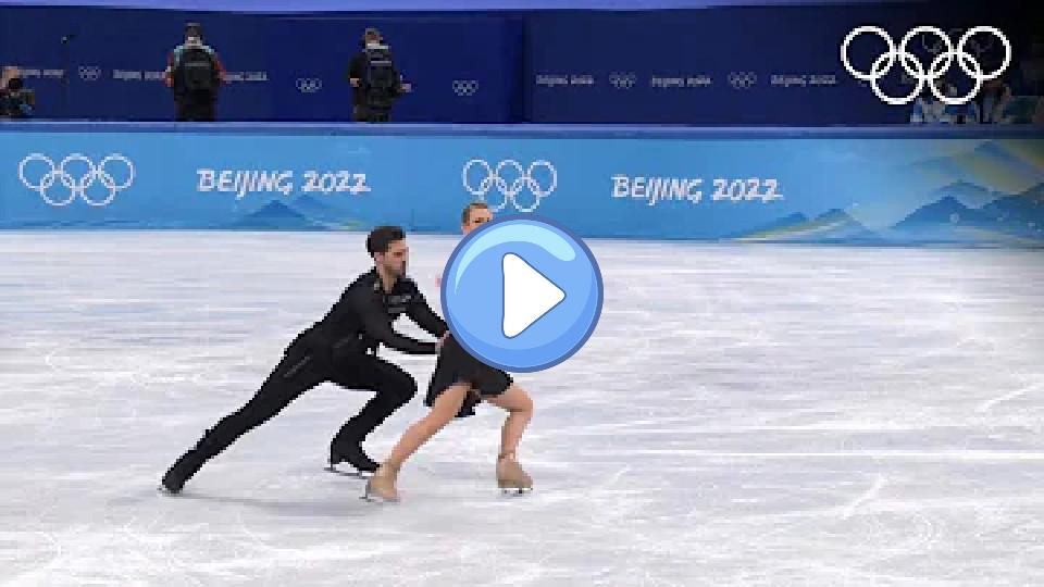 Video thumb: Figure Skating Beijing 2022 | Team Event Ice Dance Rhythm Highlights