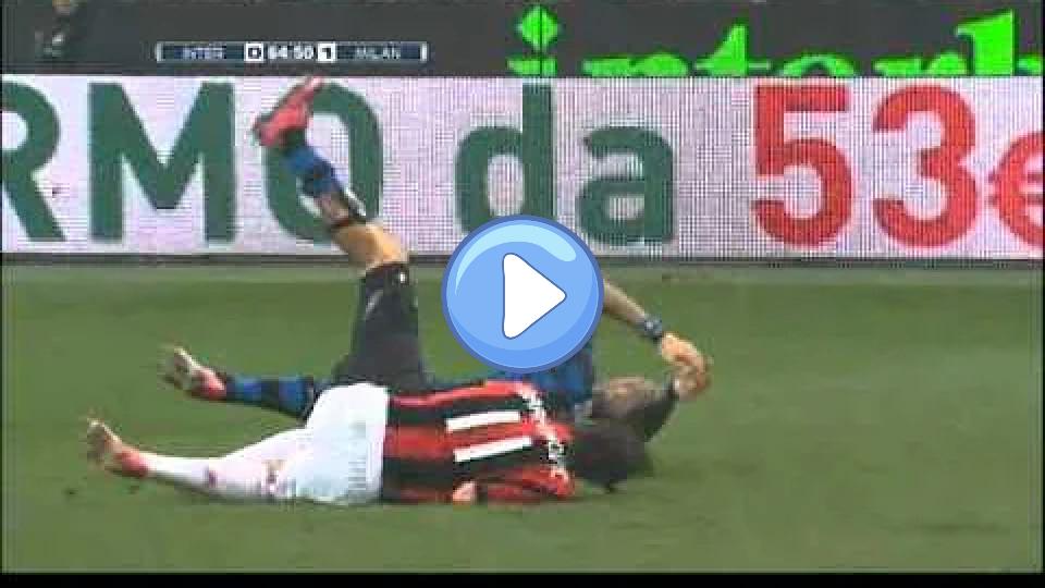 Play video: Zlatan knocks Materazzi (Inter vs. Milan, November 14, 2010) Video thumb: Zlatan knocks Materazzi (Inter vs. Milan, November 14, 2010)