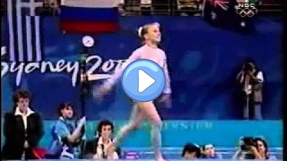 Video thumb: Elena Zamolodchikova (RUS) - 2000 Olympic Games FX EF