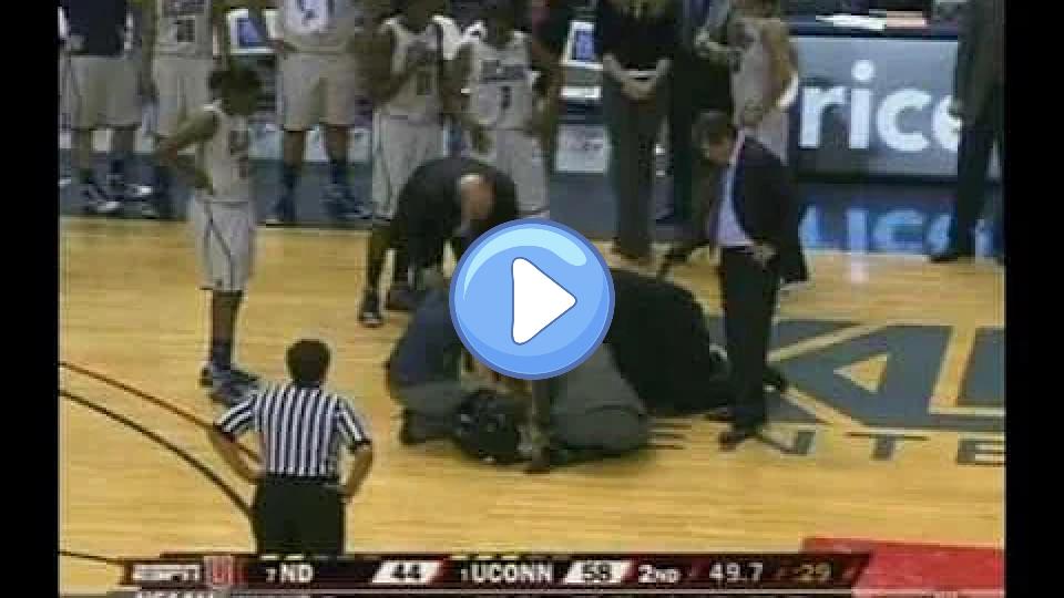 Video thumb: Caroline Doty's head injury