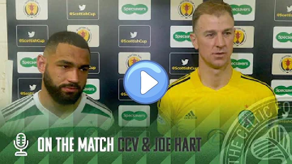 Video thumb: Joe Hart and Cameron Carter-Vickers on the Match | Celtic 1-0 Rangers (04/30/23)