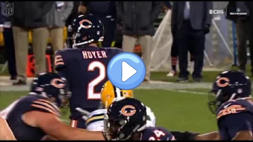 Video thumb: Brian Hoyer - Injury (Broken Arm vs. Packers) Week 7