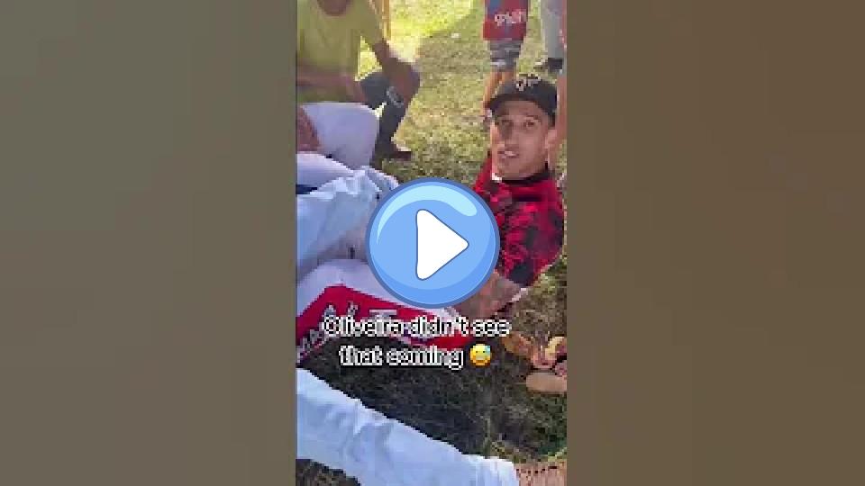 Play video: Oliveira didn't see that coming! 🤣 Video thumb: Oliveira didn't see that coming! 🤣