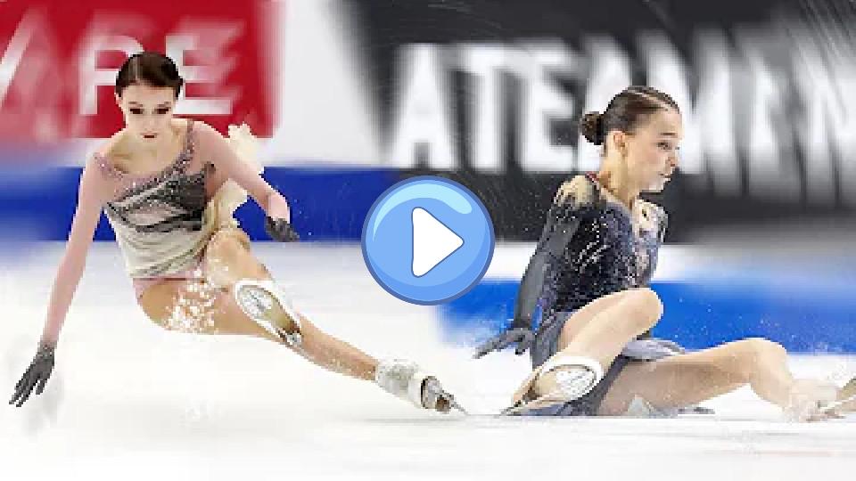 Video thumb: Falls Compilation of Anna Shcherbakova