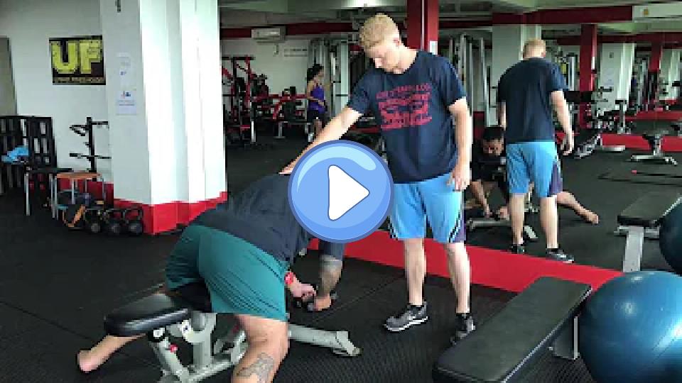 Video thumb: Mark Hunt is doing YTWL exercises to fix his shoulder injury.