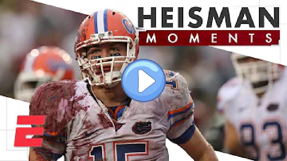 Video thumb: Tim Tebow's Heisman moment catapulted him into the record books | ESPN College Football