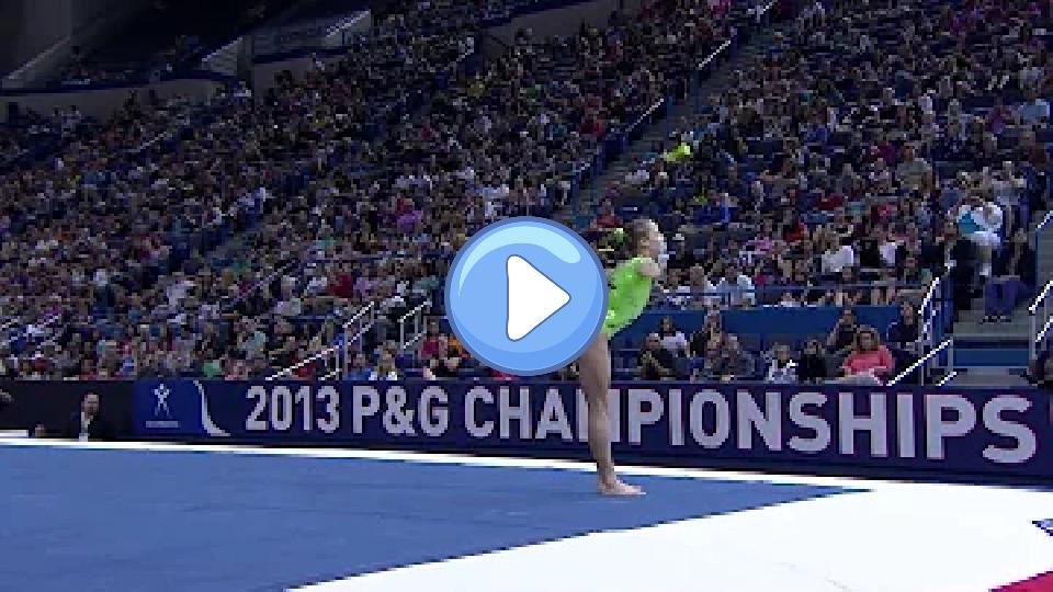 Play video: Madison Kocian - Floor Exercise - 2013 P&G Championships - Women's Day 1 Video thumb: Madison Kocian - Floor Exercise - 2013 P&G Championships - Women's Day 1