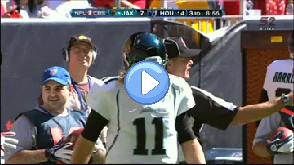 Video thumb: Blaine Gabbert on Brian Cushing: Whoa there, Mother****r!