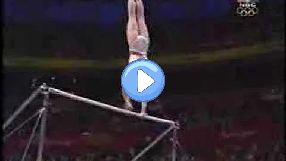 Video thumb: Simona Amânar - 2000 Olympics Team Finals - Uneven Bars