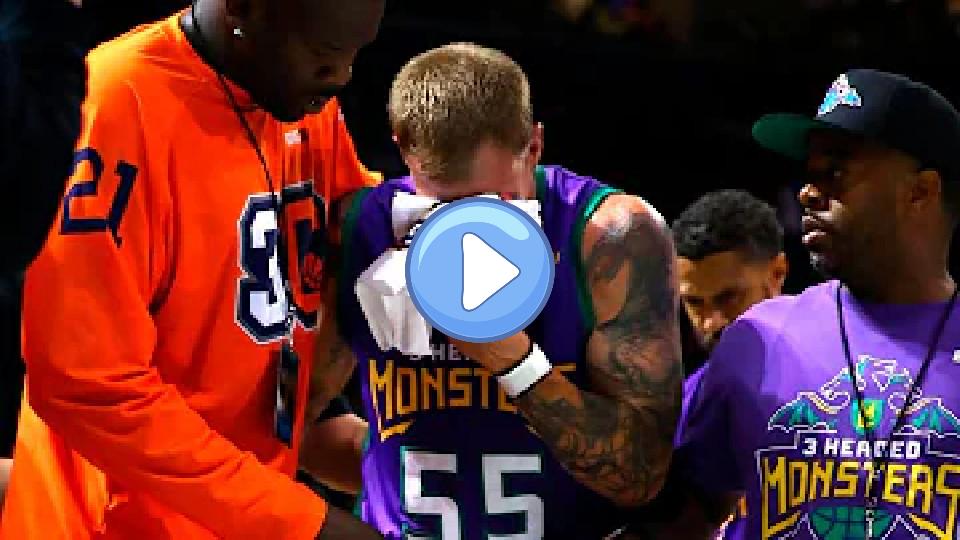 Video thumb: BIG3 Basketball - Injuries of 2017-2019 Seasons | Iverson, White Chocolate, Baron Davis & More