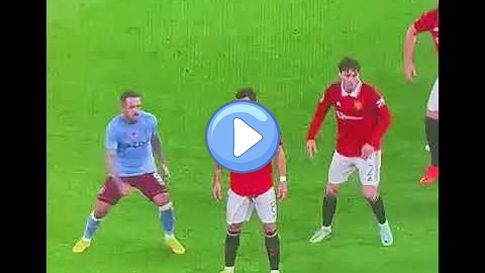 Play video: Bruno Fernandes' diving was Video thumb: Bruno Fernandes' diving was