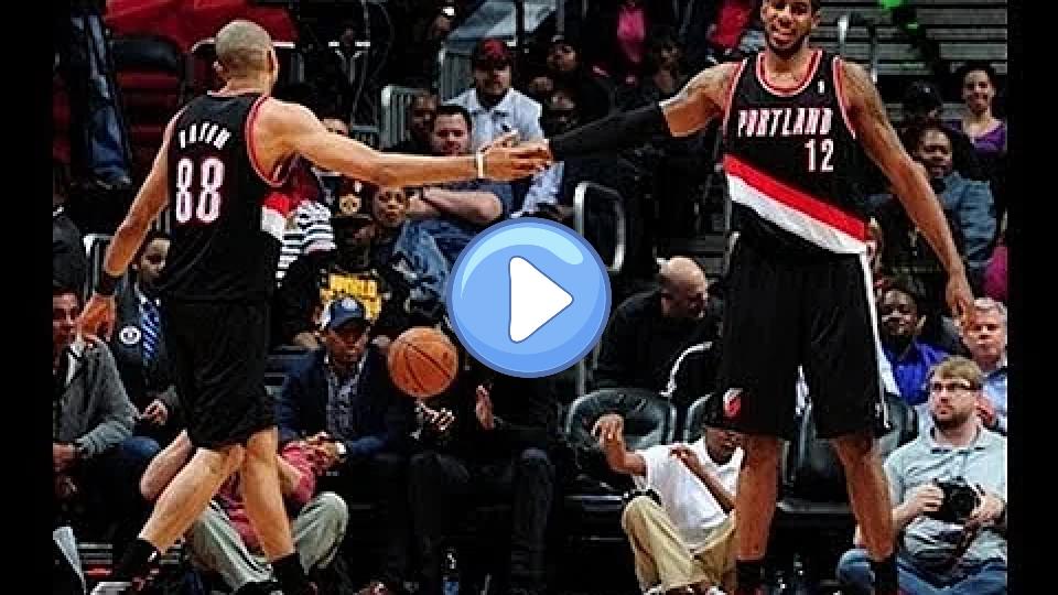 Video thumb: LaMarcus Aldridge Returns from Injury with a Double-Double in Atlanta