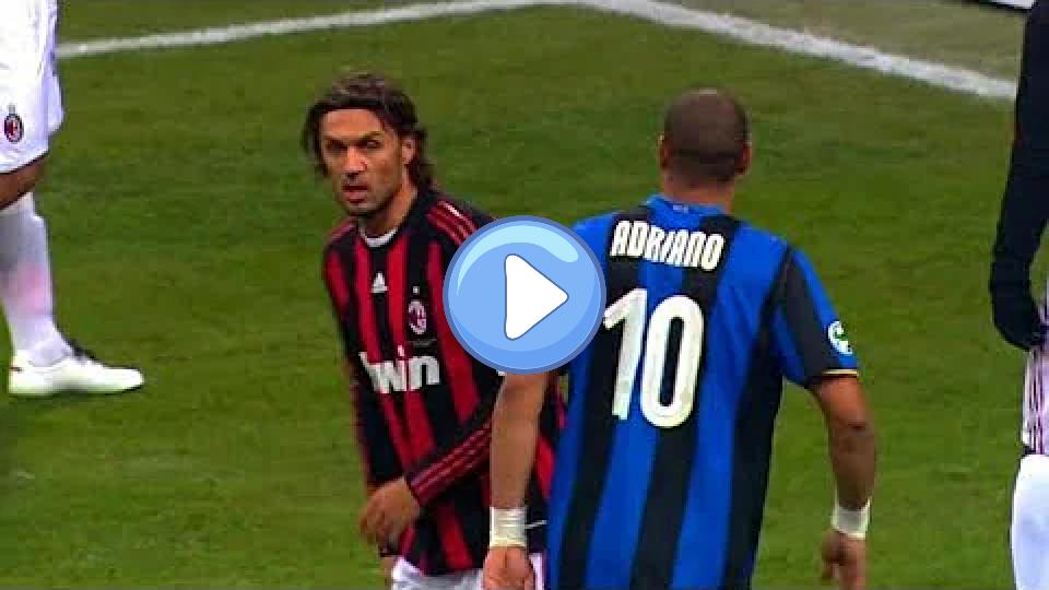 Video thumb: Adriano vs AC Milan (02/15/2009) HD