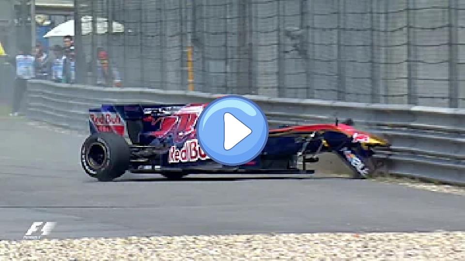 Video thumb: Sebastien Buemi's Wheels Come Off | 2010 Chinese Grand Prix