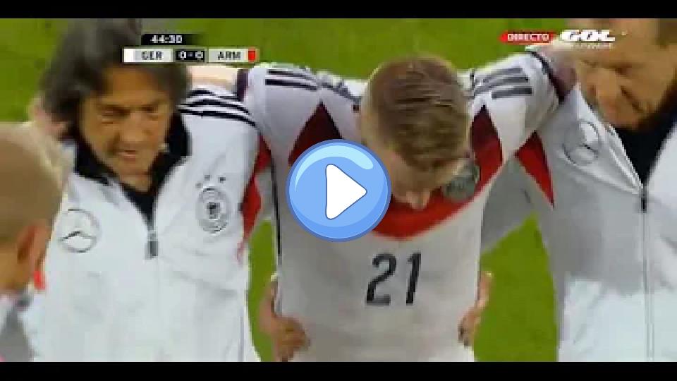 Video thumb: Marco Reus Suffers Serious Injury in Germany's 6-1 Win Over Armenia in Friendly Match