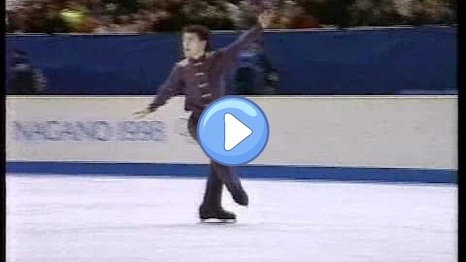 Video thumb: Elvis Stojko (CAN) - 1998 Nagano, Figure Skating, Men's Free Program