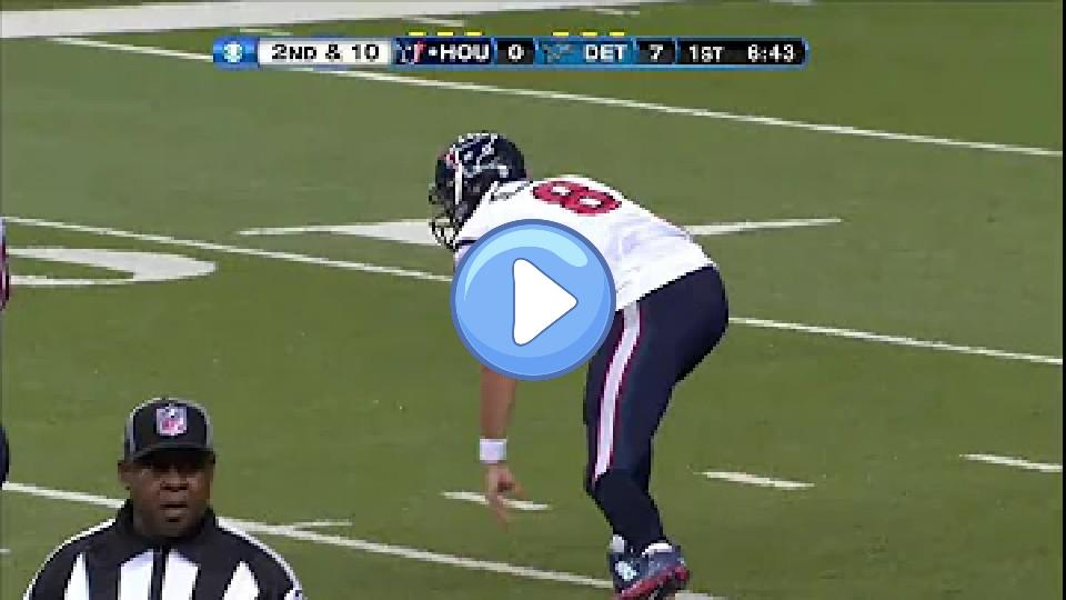 Video thumb: Ndamukong Suh Kicks Matt Schaub in the Groin | Texans vs. Lions Thanksgiving 2012