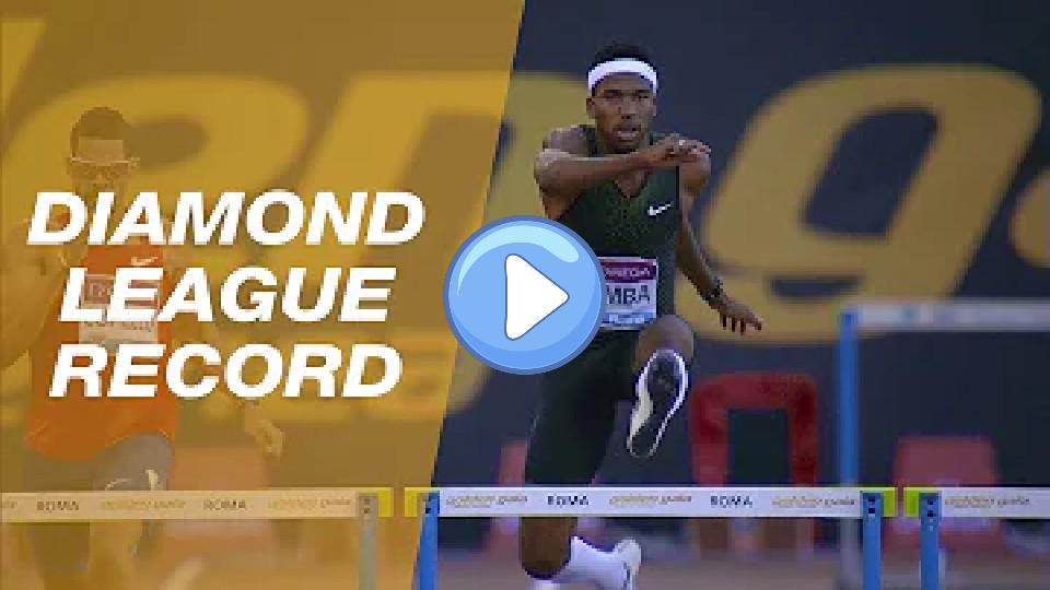 Play video: Abderrahman Samba Wins Men's 400m Hurdles - IAAF Diamond League Rome 2018 Video thumb: Abderrahman Samba Wins Men's 400m Hurdles - IAAF Diamond League Rome 2018