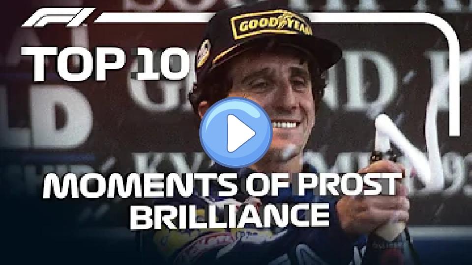 Play video: Top 10 Moments of Alain Prost's Brilliance Video thumb: Top 10 Moments of Alain Prost's Brilliance