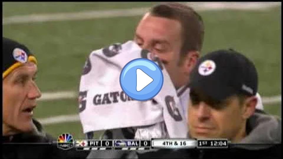 Play video: Steelers' Ben Roethlisberger Has Nose Broken ~ Gruesome ~ 12-5-10 Video thumb: Steelers' Ben Roethlisberger Has Nose Broken ~ Gruesome ~ 12-5-10
