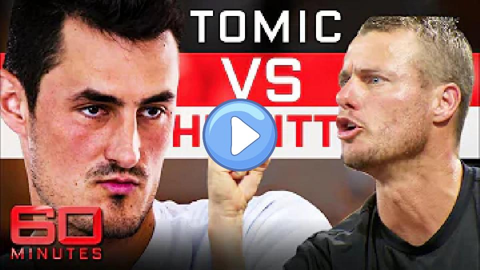 Video thumb: Bernard Tomic criticizes Lleyton Hewitt in explosive interview | 60 Minutes Australia
