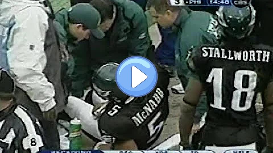 Video thumb: Donovan McNabb Tears ACL (2006)